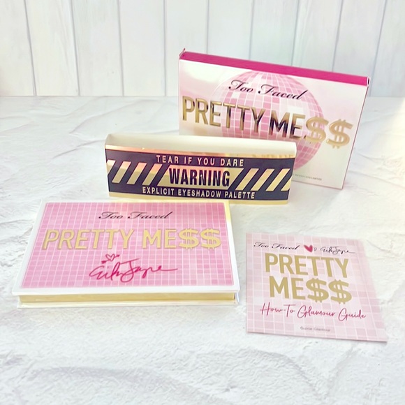 Too Faced Other - Too faced limited edition Pretty Mess Palette Only 3 maybe 4 colors swatched